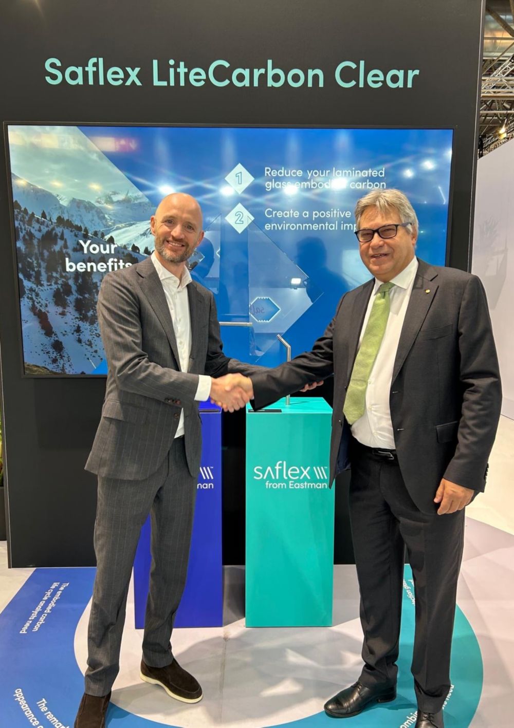 Eastman and AGC partner for low-carbon laminated glass 